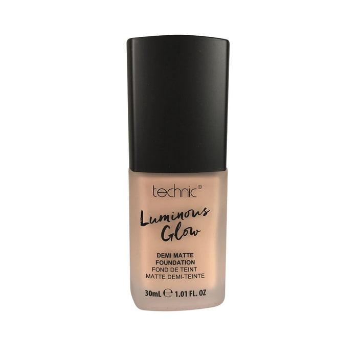 TECHNIC LUMINOUS GLOW DEMI MATTE FOUNDATION - AVAILABLE IN 4 SHADES - Beauty Bar