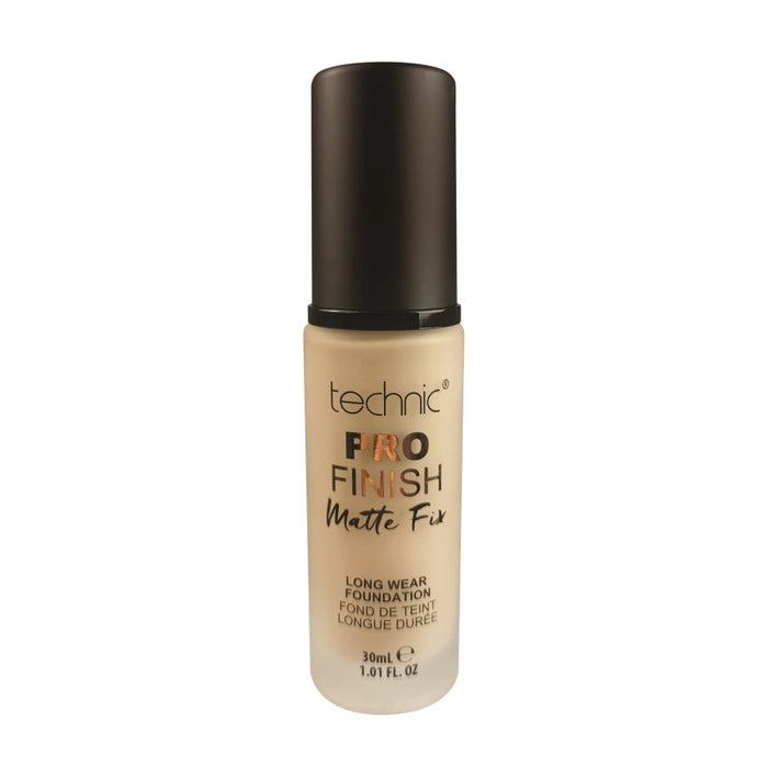 TECHNIC PRO FINISH MATTE FIX FOUNDATION - AVAILABLE IN 4 SHADES - Beauty Bar