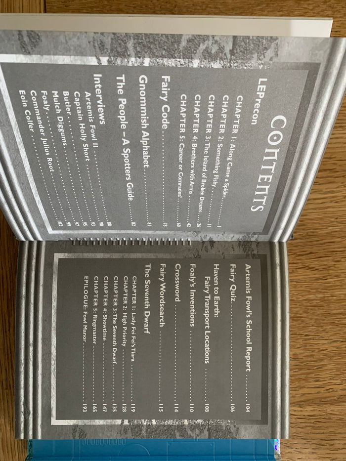The Artemis Fowl Files