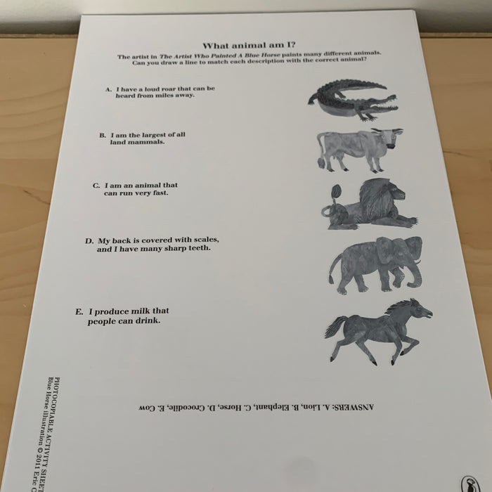 The Artist Who Painted A Blue Horse