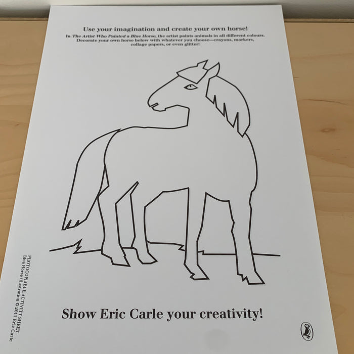The Artist Who Painted A Blue Horse