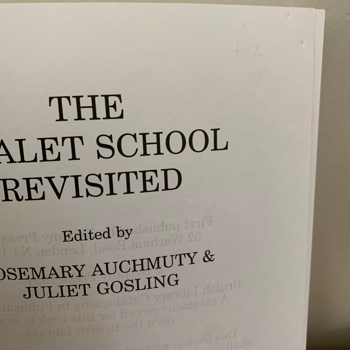 The Chalet School Revisited