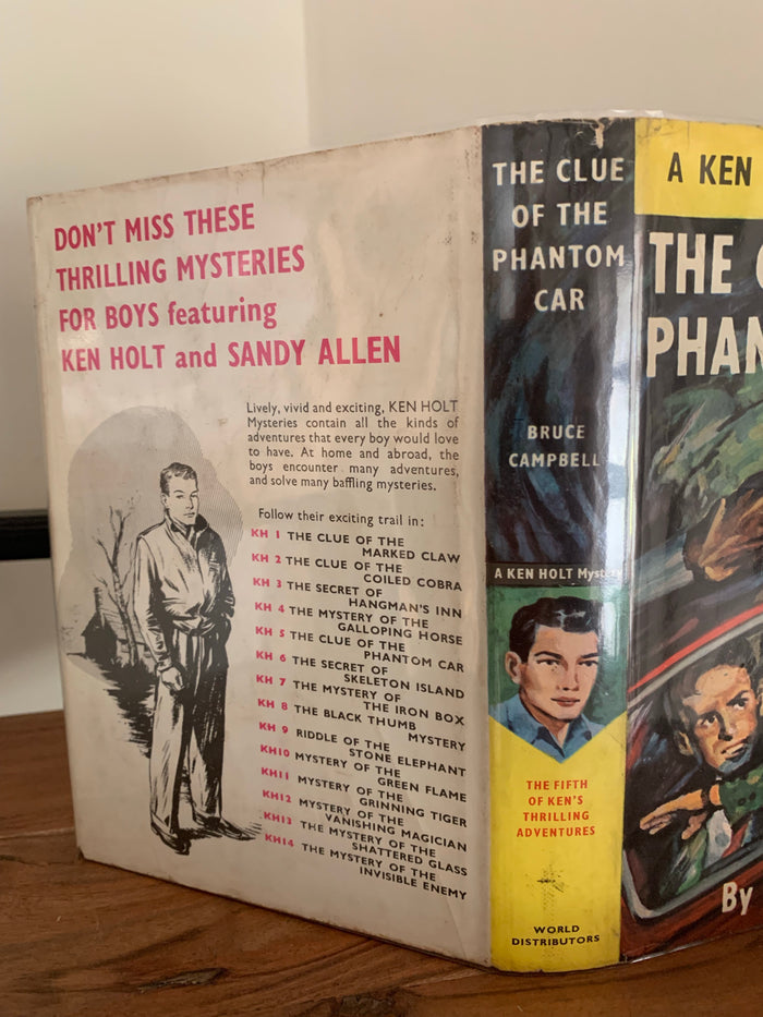 The Clue of the Phantom Car - A Ken Holt Mystery for Boys