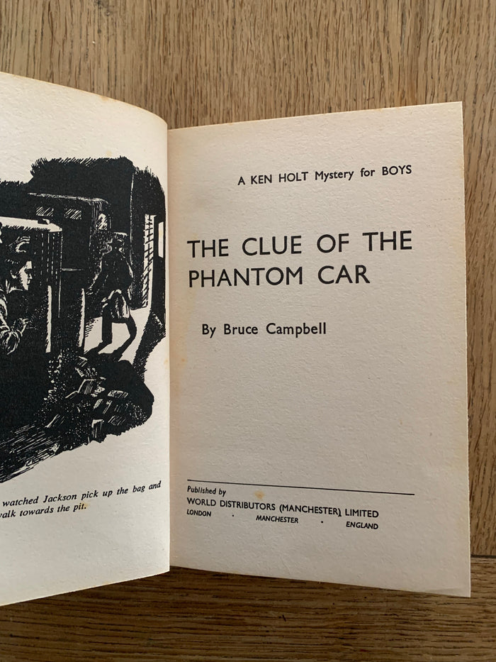 The Clue of the Phantom Car - A Ken Holt Mystery for Boys