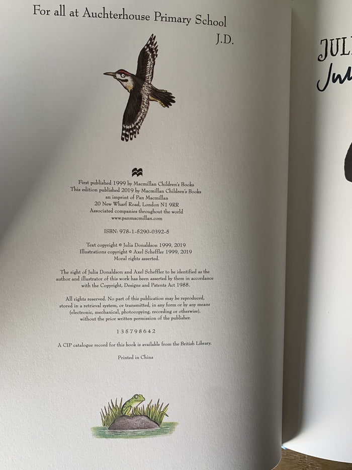 The Gruffalo & The Gruffalo's Child - Boxed Edition (Signed)
