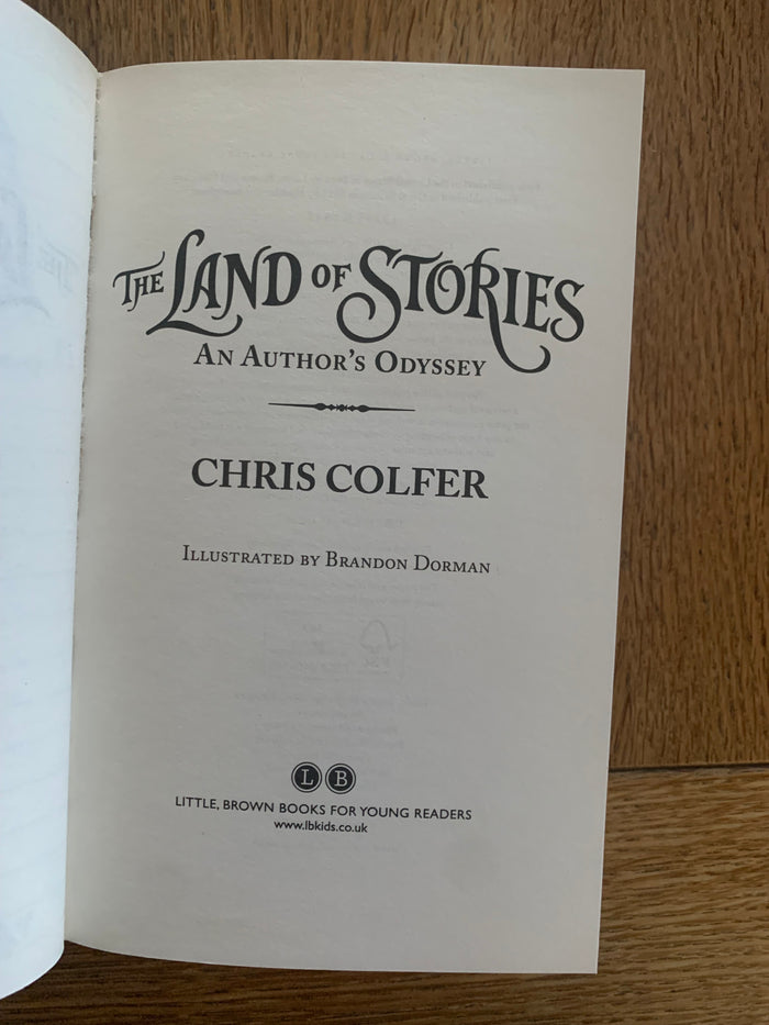 The Land of Stories - An Author's Odyssey