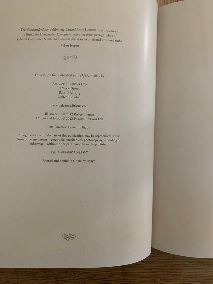 The Owl and the Pussycat and other nonsense