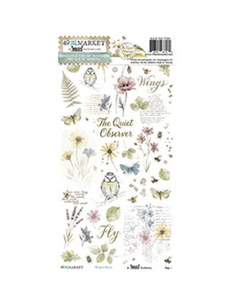The Quiet Observer - Blendable Rub Ons