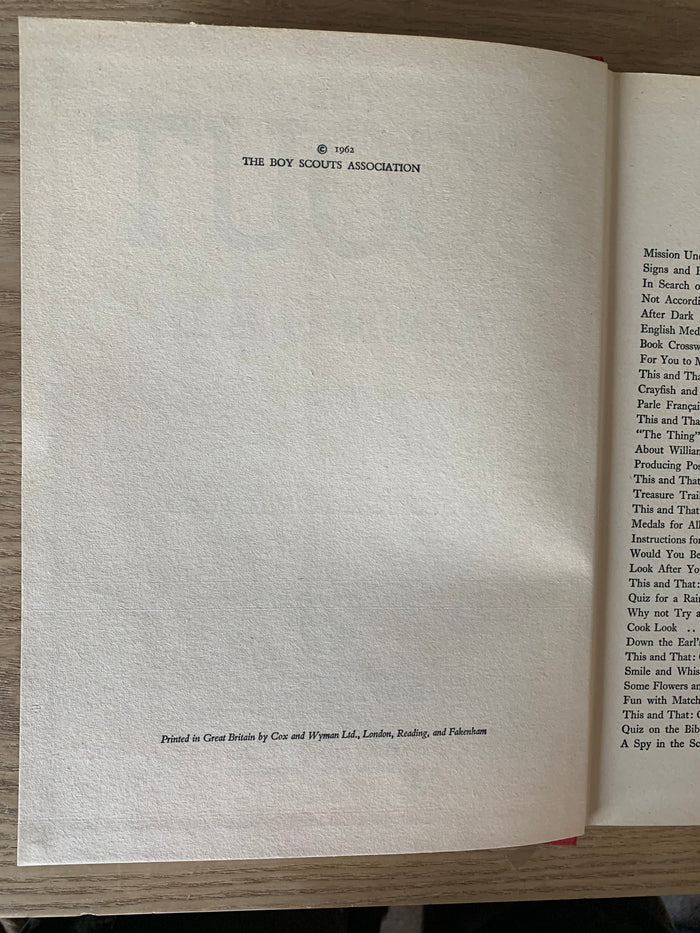 The Scout Annual 1963