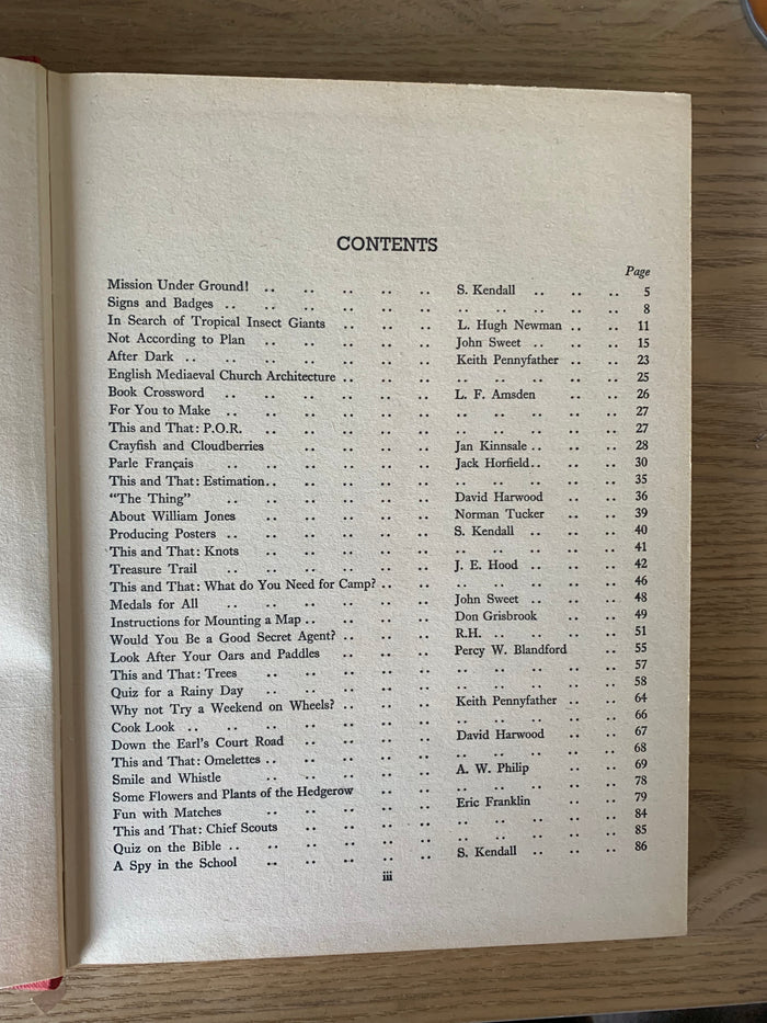 The Scout Annual 1963
