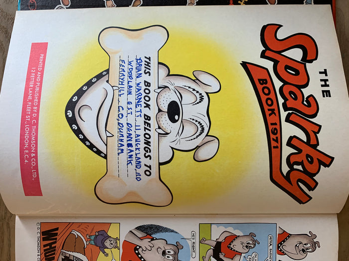 The Sparky Book for Boys and Girls 1971