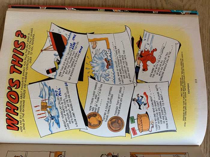 The Sparky Book for Boys and Girls 1971