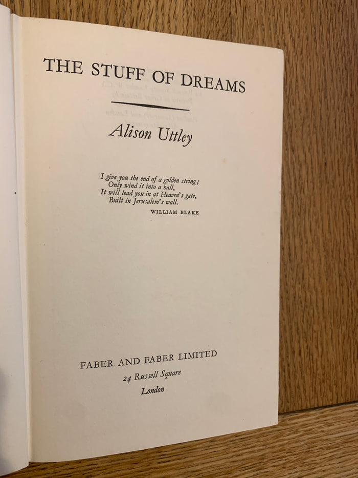 The Stuff of Dreams