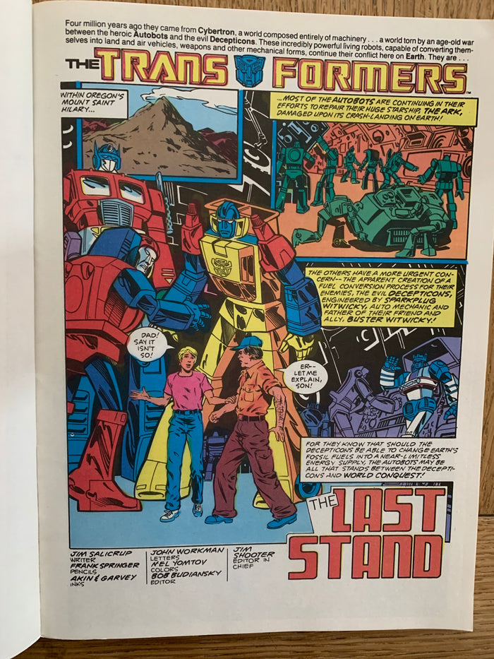 The Transformers: Collected Comics *2 The Battle Continues