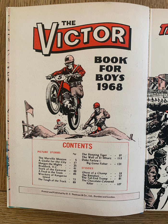 The Victor Book for Boys 1968