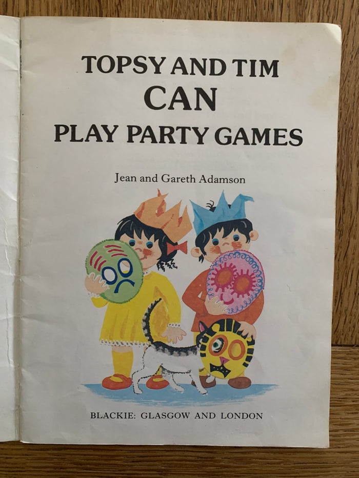 Topsy and Tim Can Play Party Games