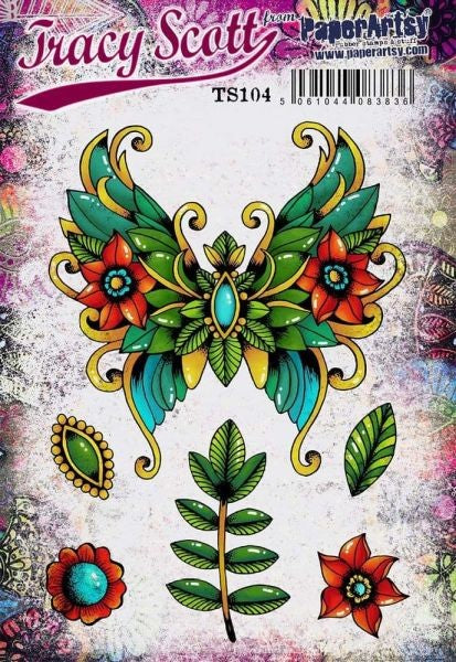 Tracy Scott Cling Stamps - #104
