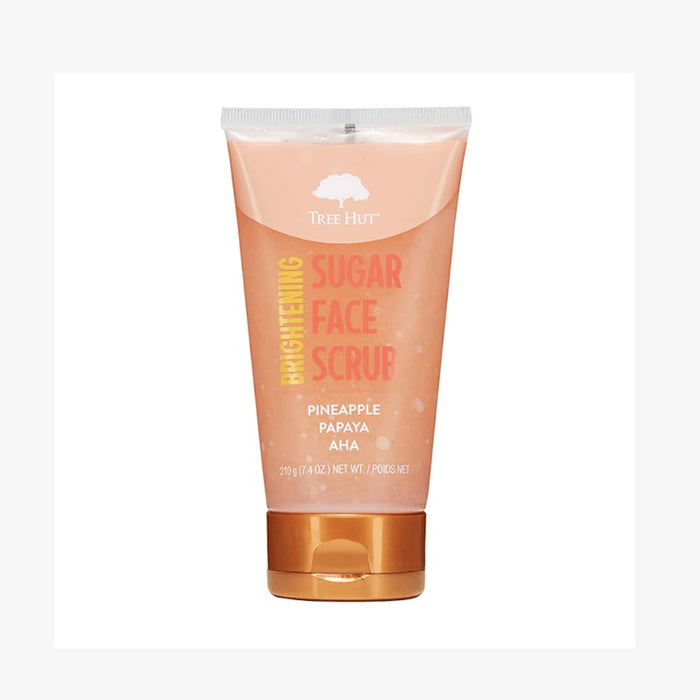 TREE HUT PINEAPPLE & PAPAYA FACE SCRUB 210G - Beauty Bar