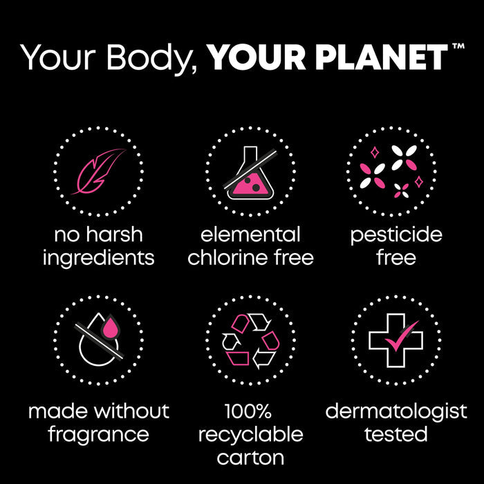 U by Kotex Balance Daily Wrapped Panty Liners, Light Absorbency, Regular Length, 100 Ct
