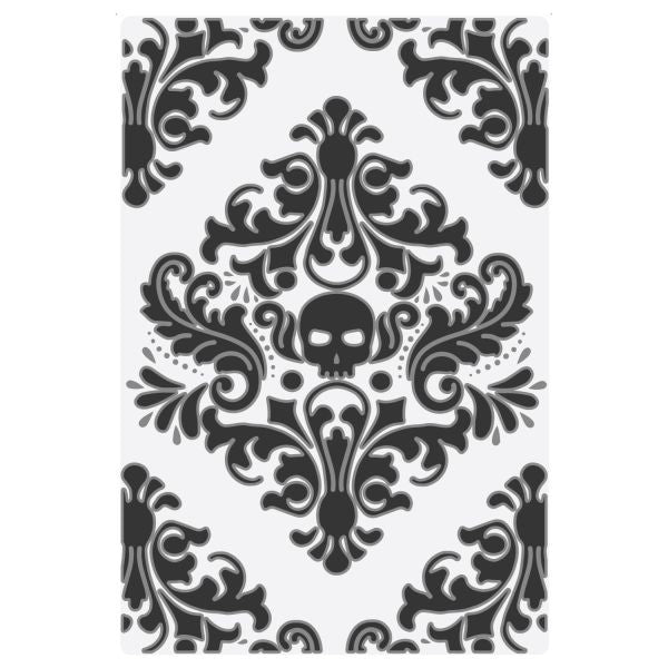 Vault Skull - A6 Mulit-Level Embossing Folder