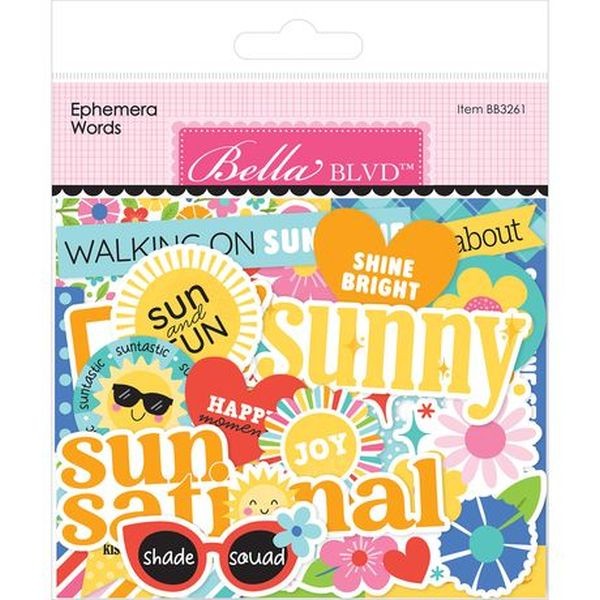 Walking on Sunshine - Ephemera - Words