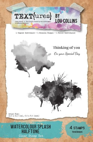 Watercolour Splash - Clear Stamps