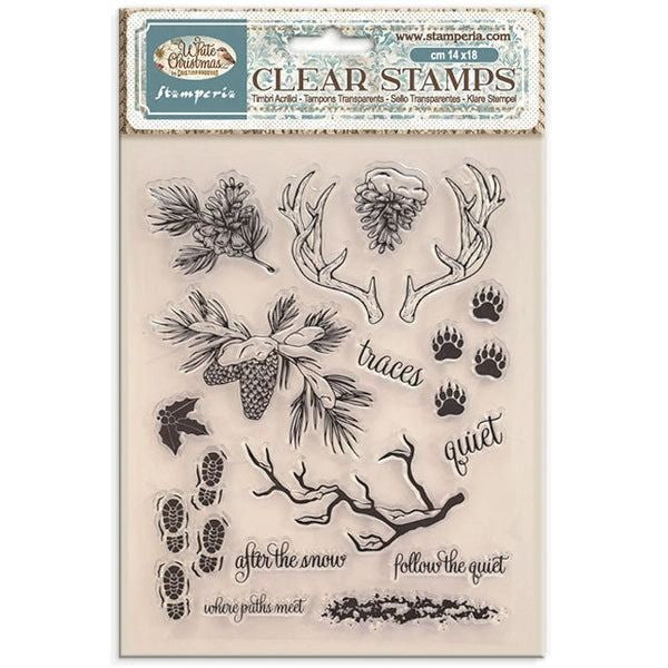 White Christmas - Clear Stamps