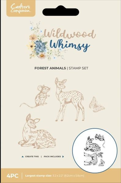 Wildwood Whimsy - Clear Stamps - Forest Animals