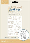 Wildwood Whimsy - Clear Stamps - Whimsical Sentiments