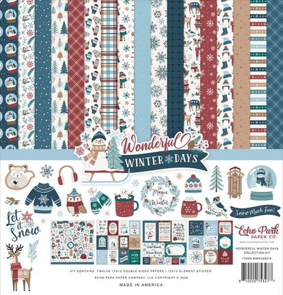 Wonderful Winter Days - 12x12 Collection Pack