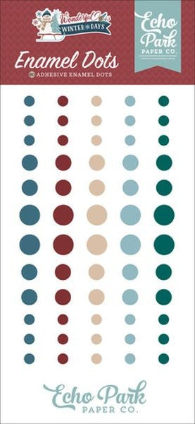 Wonderful Winter Days - Enamel Dots