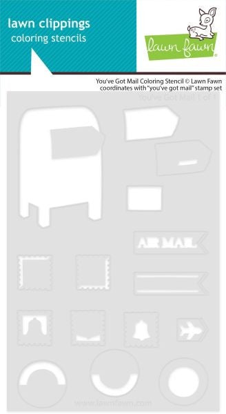 You've Got Mail - Coloring Stencils